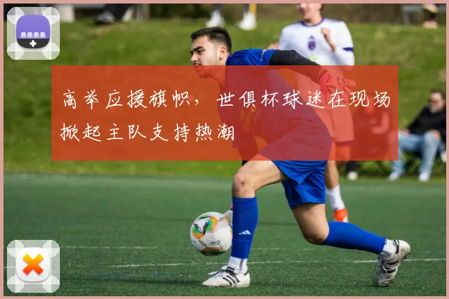 高举应援旗帜，世俱杯球迷在现场掀起主队支持热潮